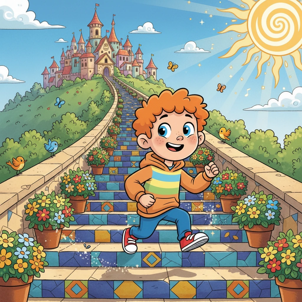 Leo's Sunny Steps Adventure