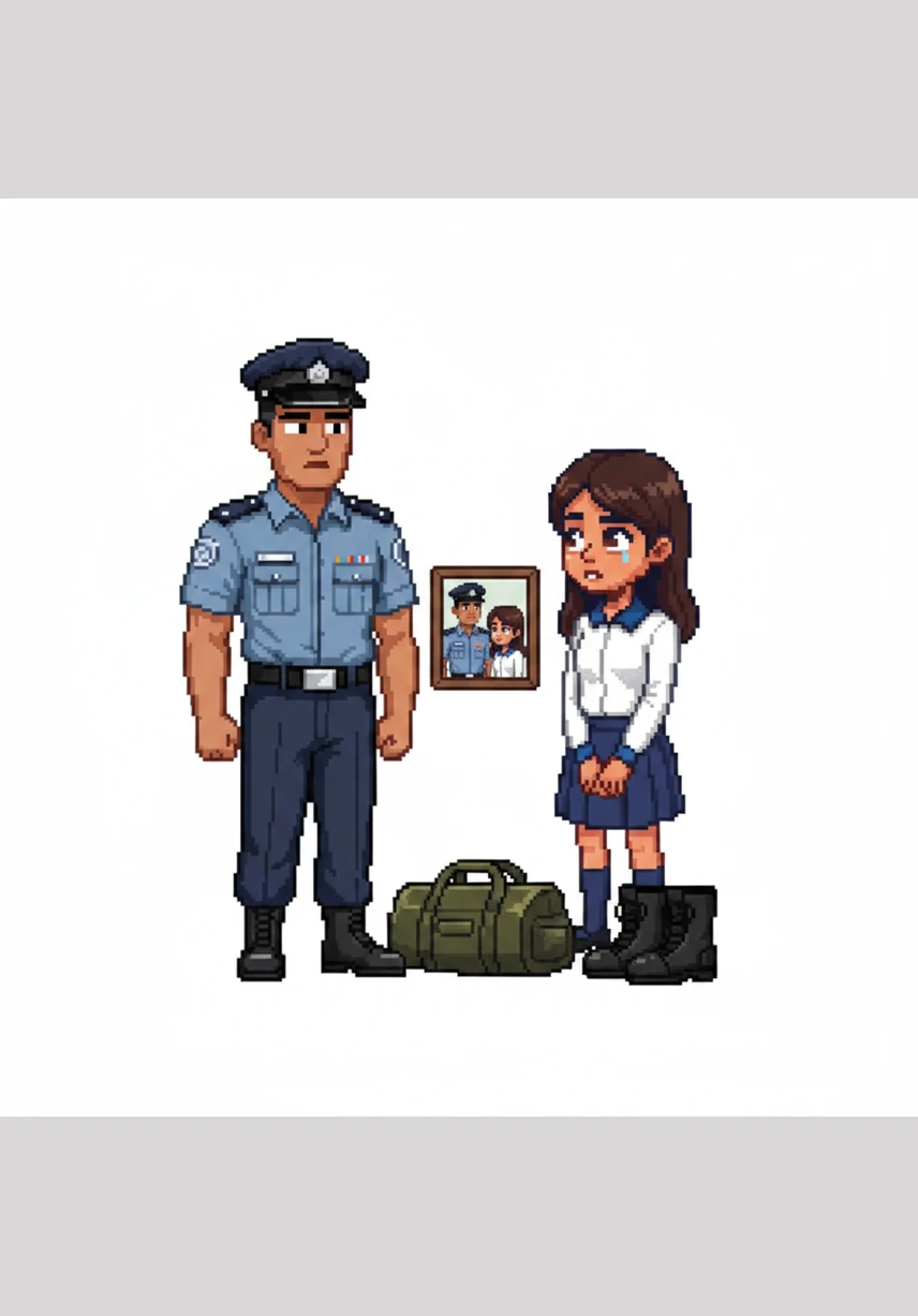 Akshee brings Arjun small gifts like a single red rose and a carefully folded handkerchief, trying to break through his emotional walls. She cares for him deeply, asking about his father’s health and reminding him to eat, acting as a gentle, nurturing light in his stressful life.