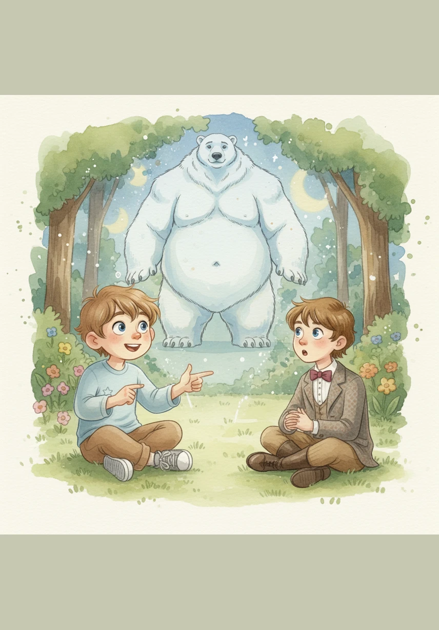 Luca summarizes the story of Fram, the famous circus bear who realizes he no longer wants to be a performer and finds his way back to the frozen North. The main idea is that everyone has a place where they truly belong, even if they have been far away from it for a long time.