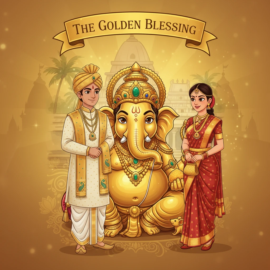 The Eternal Union: A Royal Telugu Wedding Invitation - cultural