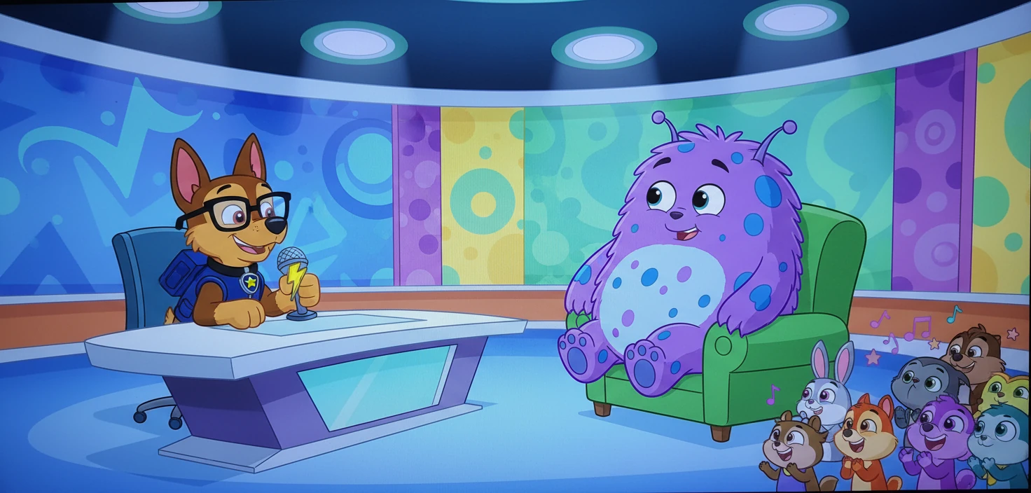 Chase, jako Kuba Wojewódzki, przeprowadzał wywiad z ciekawym gościem. Rozmowa była pełna humoru i zaskakujących pytań. Publiczność była zachwycona.