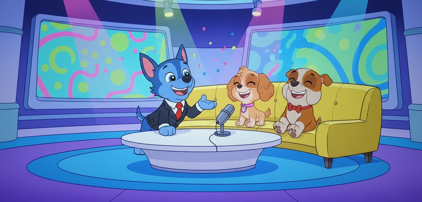 Chase, jako Kuba Wojewódzki, po talk-show, rozmawiał z gośćmi. Atmosfera była przyjazna i pełna śmiechu. Program okazał się wielkim sukcesem.