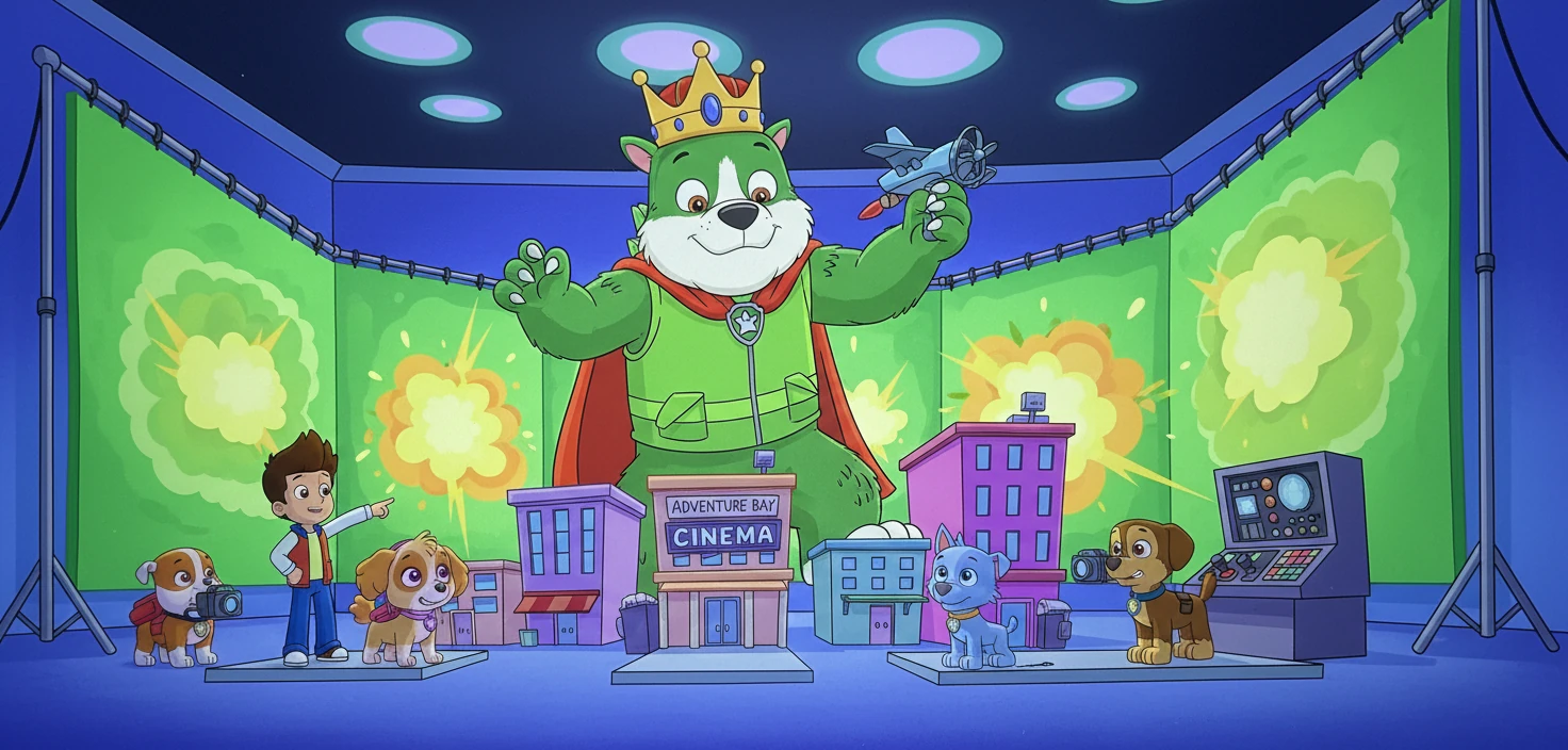 Rocky, jako King Kong-Godzilla, zaprezentował kulisy kręcenia Superkino. Widzowie dowiedzieli się, jak powstają efekty specjalne.