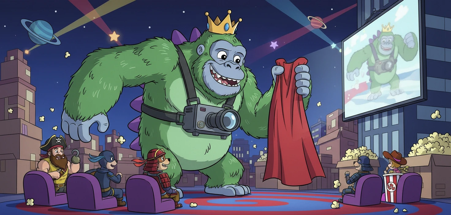 Rocky, jako King Kong-Godzilla, zaprosił na Superkino gwiazdy kina akcji. Ich obecność była ekscytująca.