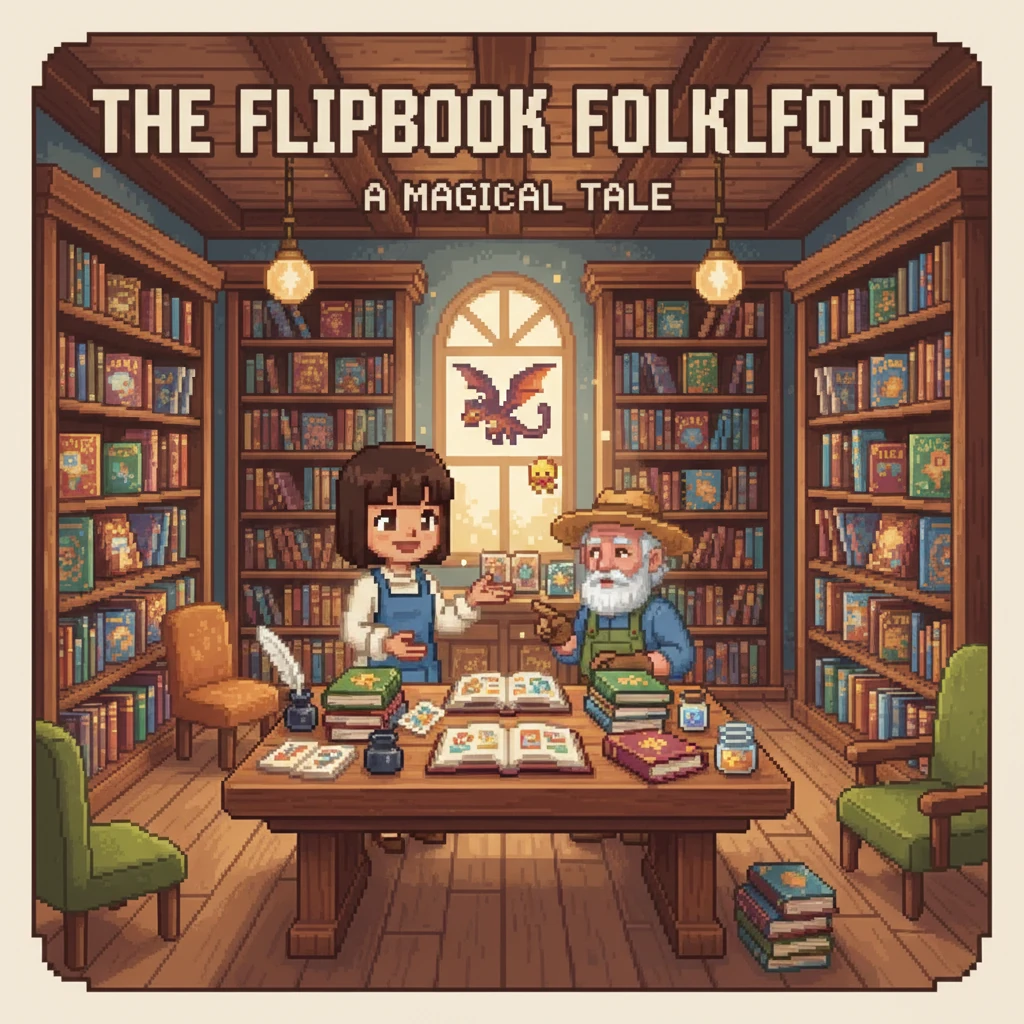 The Magic of the Flipbook Shop - Creative imagination