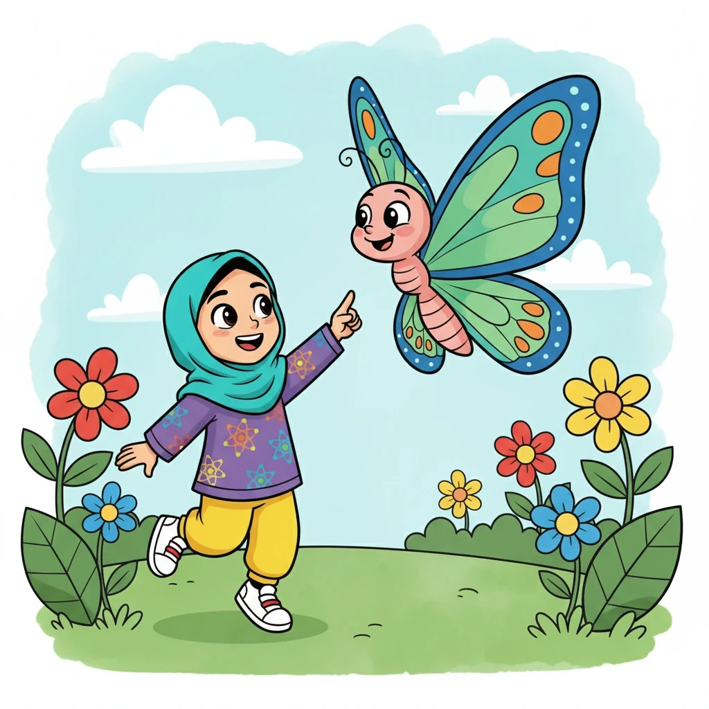 نازنین، با لبخند، به خانم پروانه گفت: "حالا می‌دانم که مواد چه ویژگی‌هایی دارند!" خانم پروانه با افتخار سرش را تکان داد و به او لبخند زد.