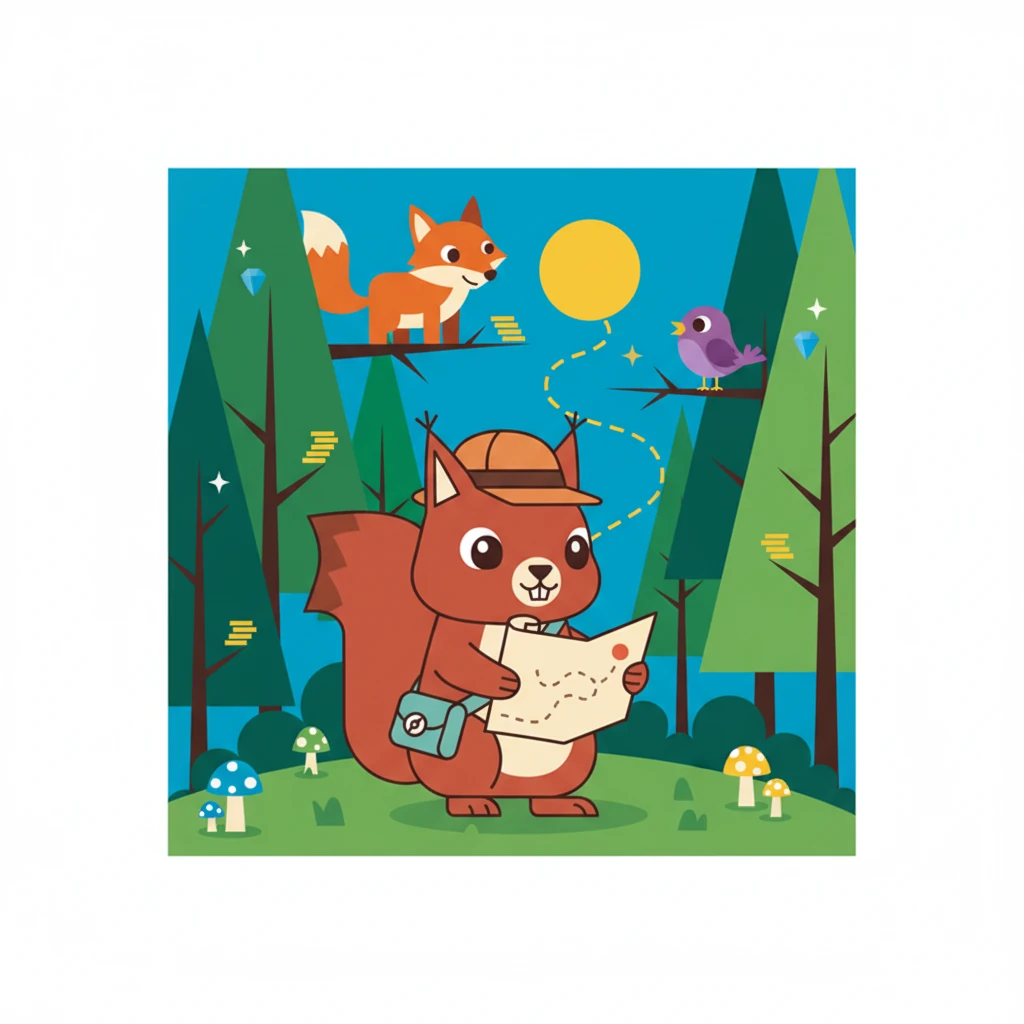Squeaky's Treasure Hunt
