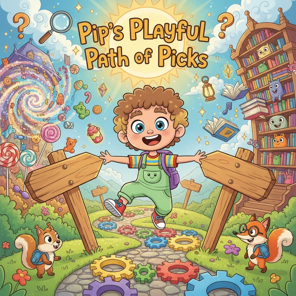 Pip's Playful Path of Picks