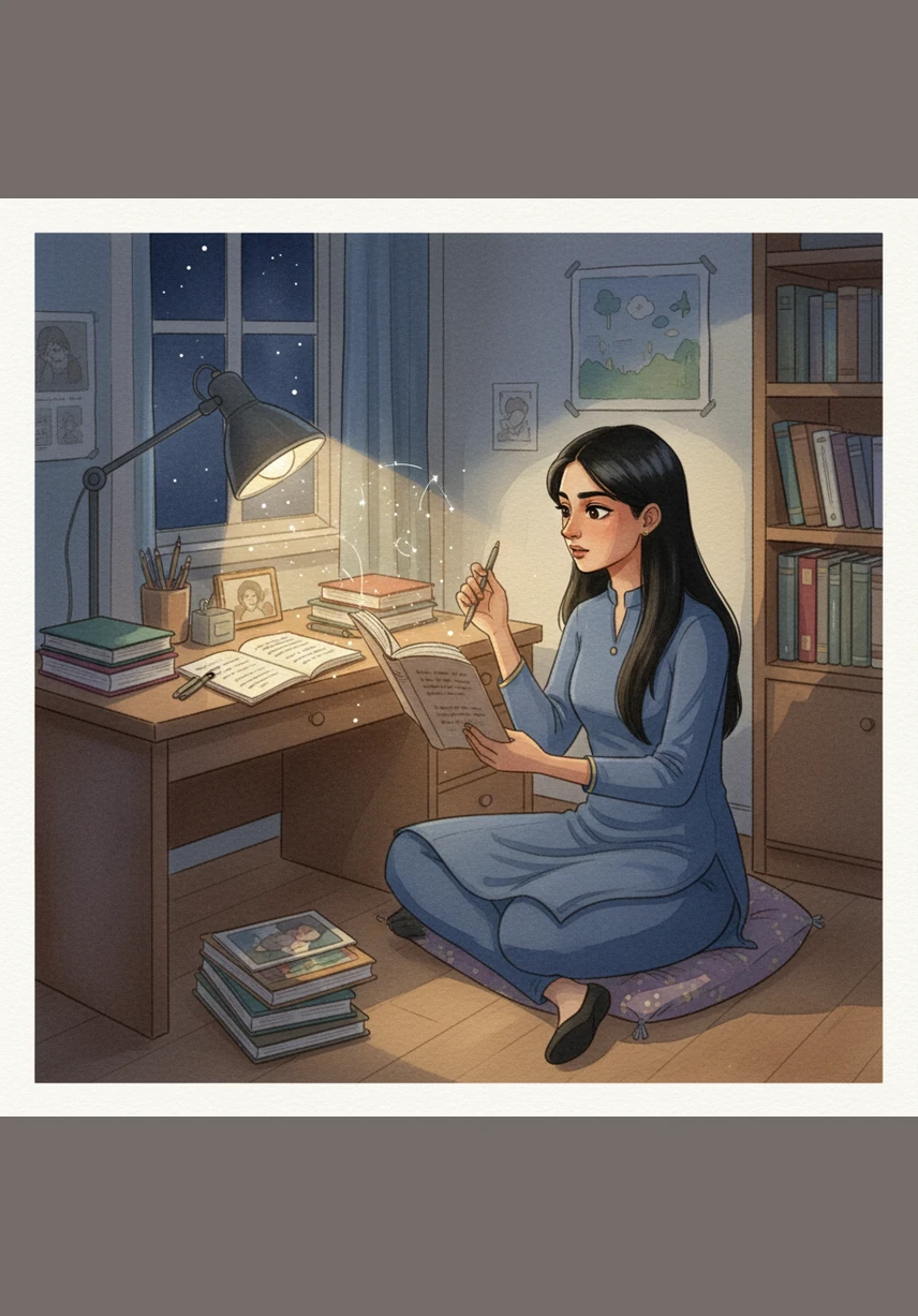 Years later, the bright colors of childhood fade into the jagged edges of the ninth grade. Harnoor sits in the dim light of her room, realizing that the boy she trusted has turned her secrets into a weapon to build a throne for his own ego.