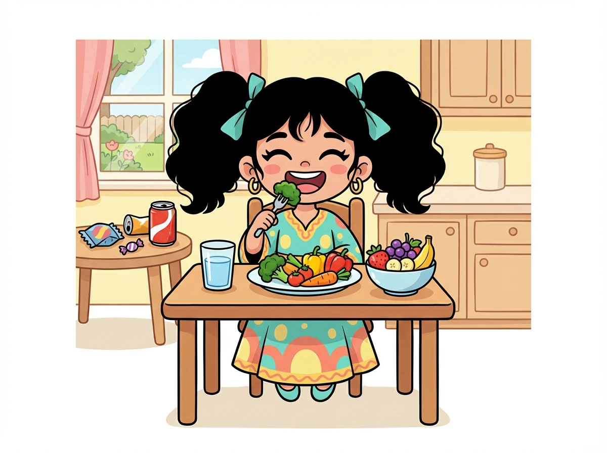 بدأت سبيكة في تناول المزيد من الفواكه والخضروات والبروتينات الصحية. قللت من تناول الحلويات والمشروبات الغازية.