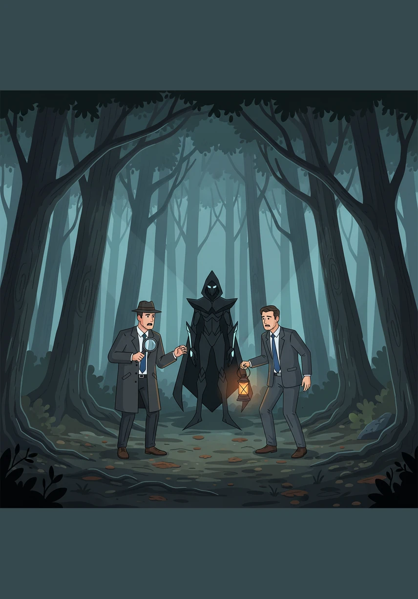 Now, the ancient Leon Forest has become a place of dread where the trees grow thick and the sunlight barely touches the ground. Locals claim that the shadow has returned, and anyone who ventures into the woods faces a grim fate.