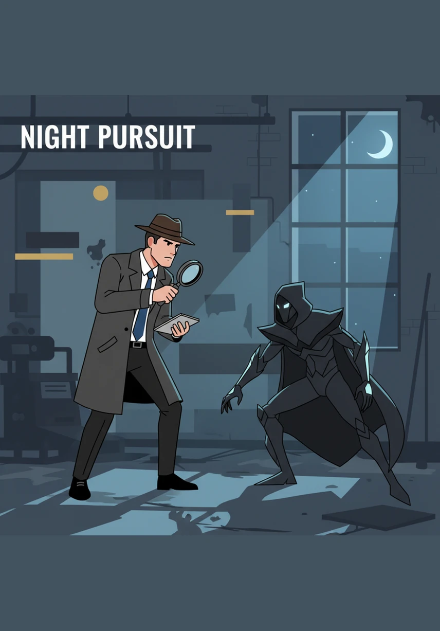 Inside a quiet study, James and William pore over dusty maps and old police records from centuries ago. They look for a logical pattern in the chaos, hoping to find a connection between the ancient massacre and the modern sightings.