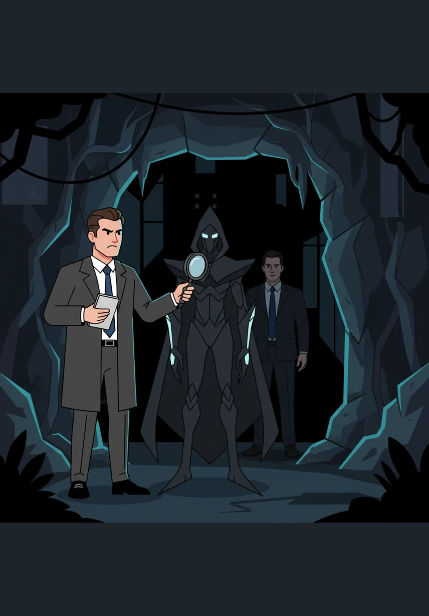 James Robert stands at the entrance of a dark, hidden path, his eyes narrowed as he prepares to confront the truth. The mystery of the Black Shadow is finally within his reach, and the secrets of Skyrope are about to be revealed.