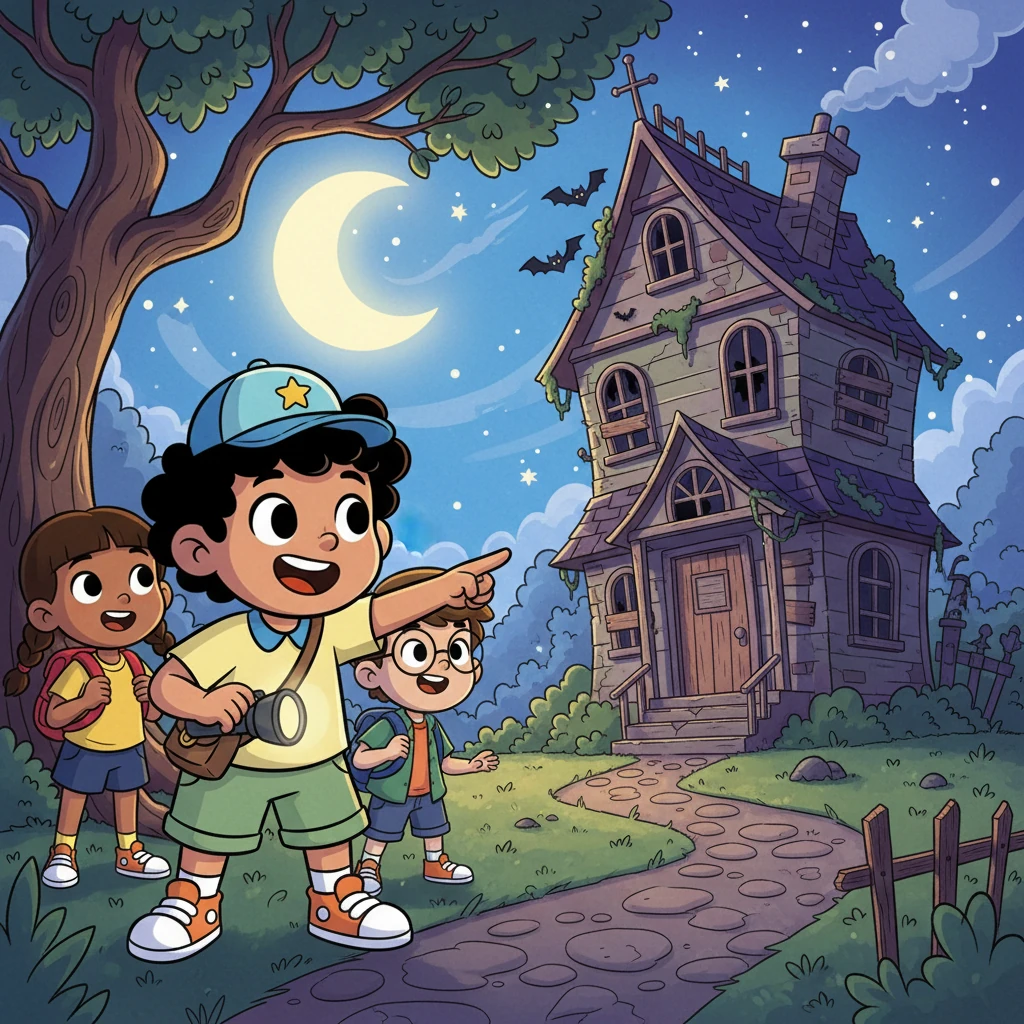 Misteri Rumah Usang - 冒险故事