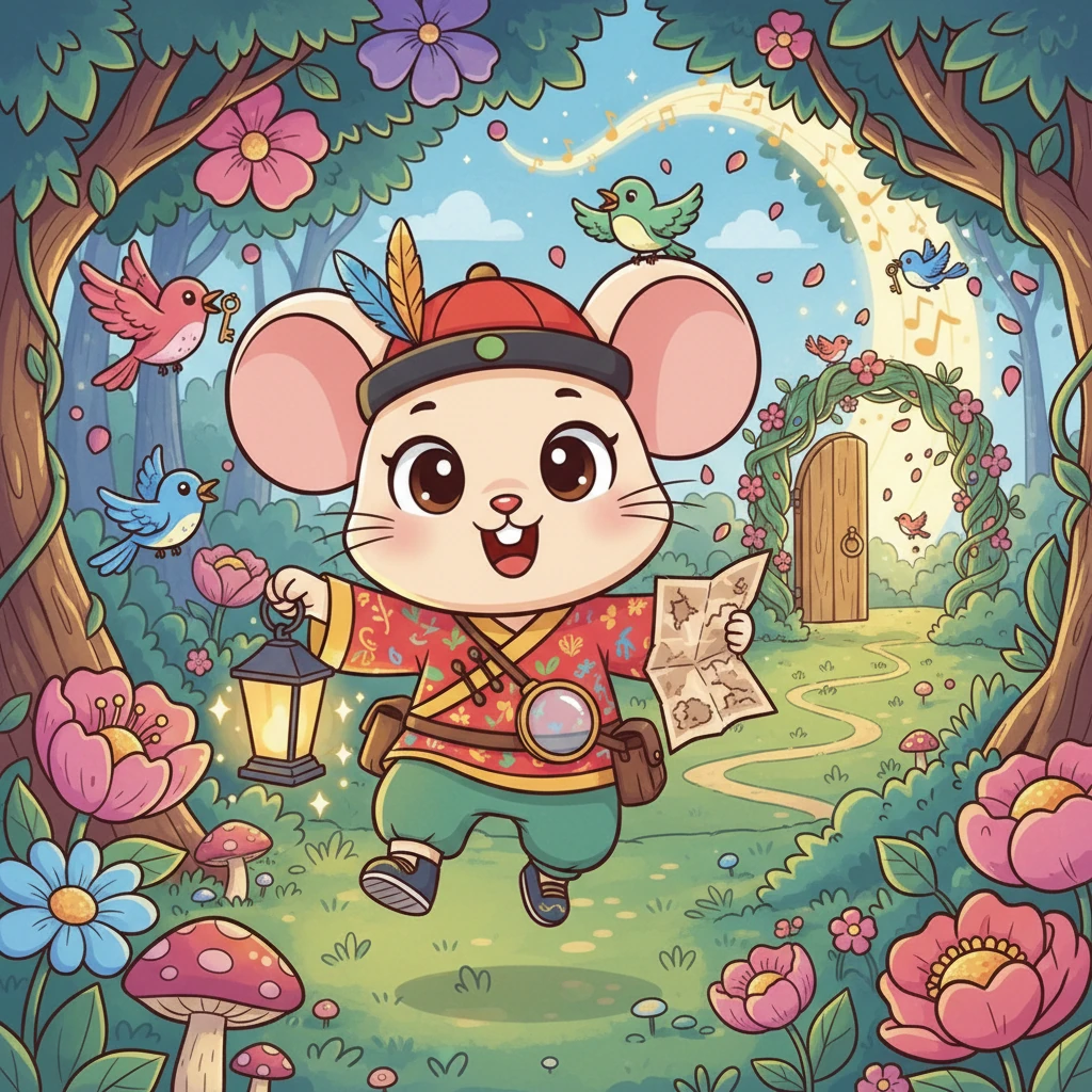 米米探险记：鸟语花香的秘密 - animal