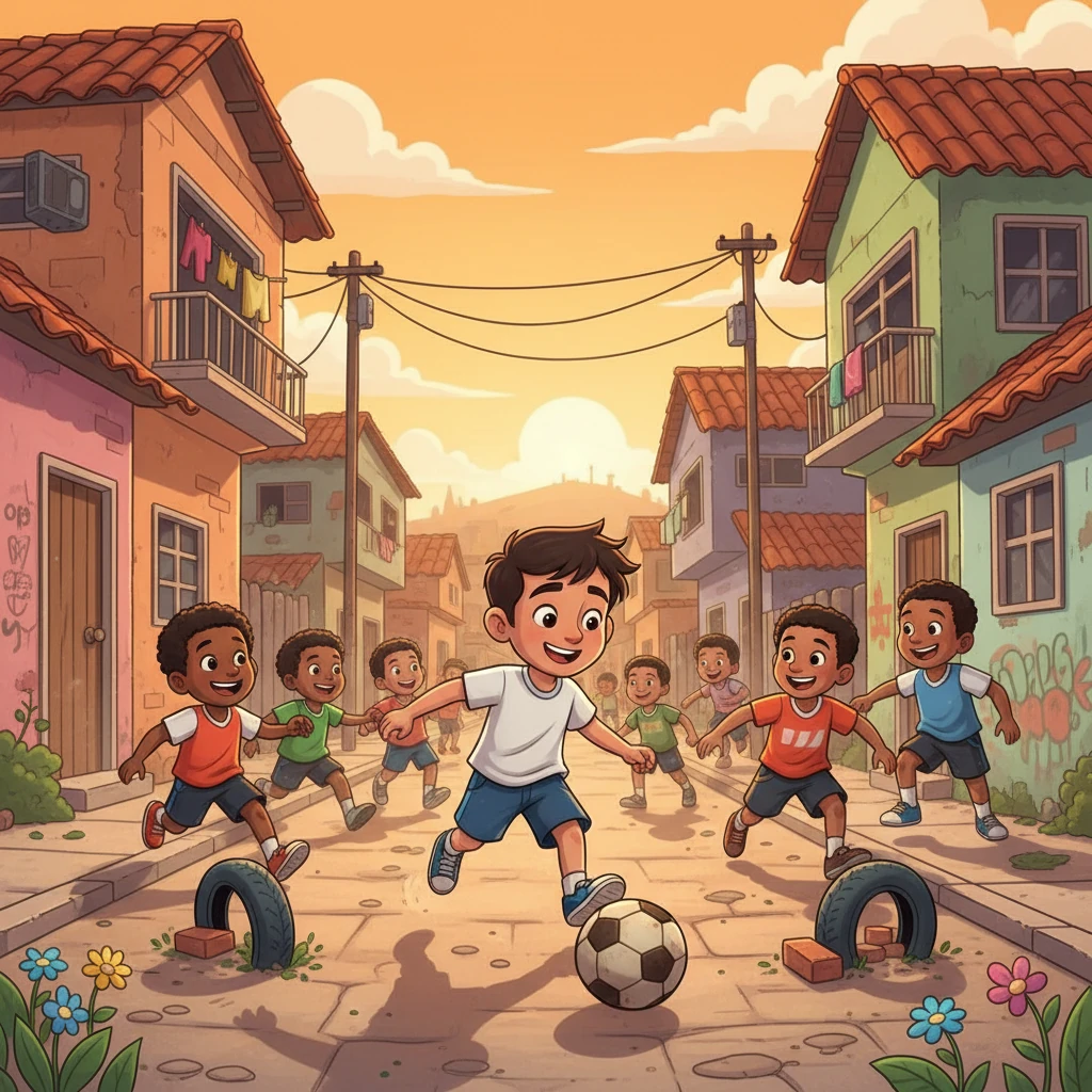 Samuel, en su juventud, forjó su amor por el fútbol en el barrio Los Andrés. Cada tarde, la calle 21 se convertía en el campo de juego donde la amistad y la alegría reinaban. Aprendió que el fútbol era más que un deporte: era unión y esperanza.