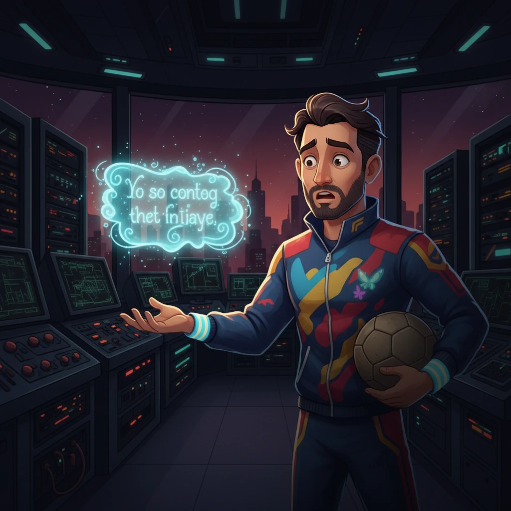 Una noche, mientras revisaba los sistemas del club, un mensaje misterioso apareció en el aire: “Tu sueño será puesto a prueba hoy.” De repente, todo se apagó: luces, hologramas, todo. La incertidumbre se apoderó del lugar.