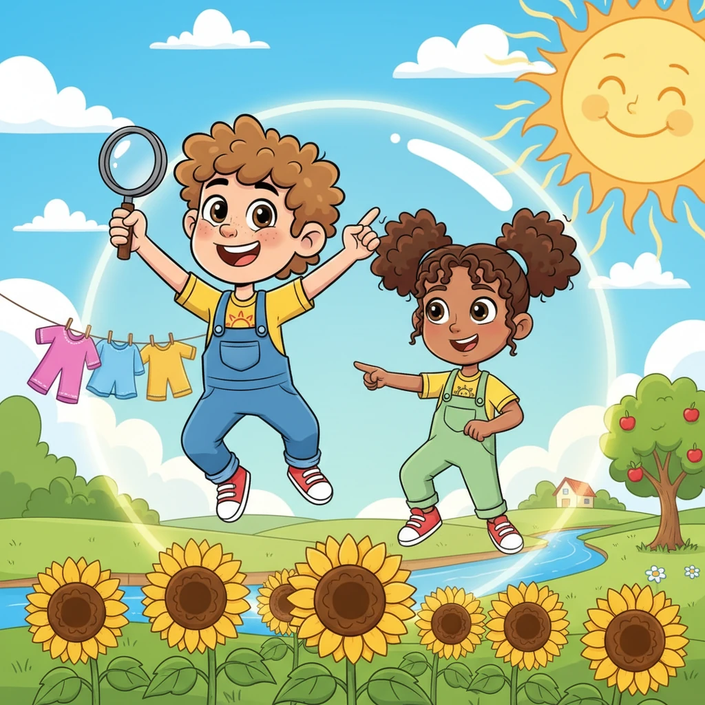 Brent and Jael's Sunny Day Adventures - Educational stories