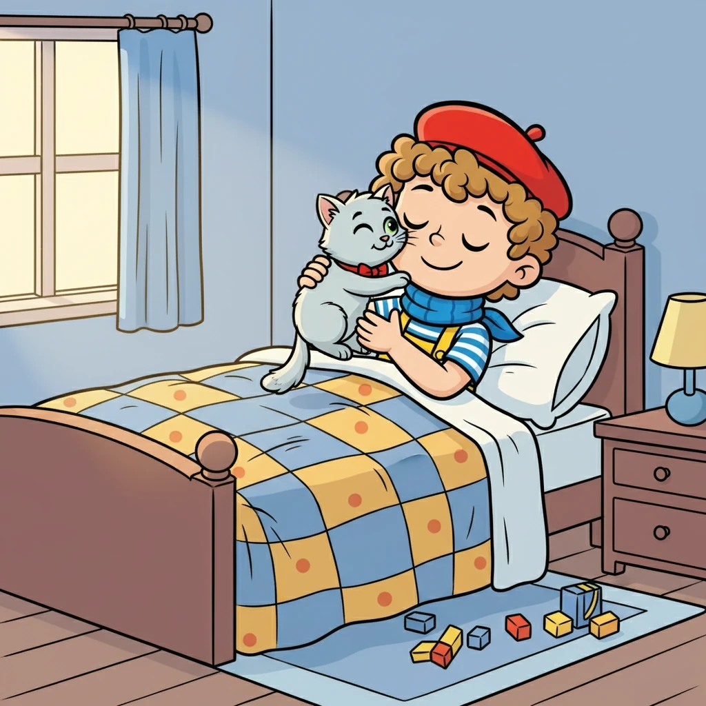 Le matin, Haythem se réveillait avec Ninat ronronnant contre lui. Elle se frottait à son visage pour réclamer des caresses. Leurs journées commençaient toujours par des moments de tendresse.