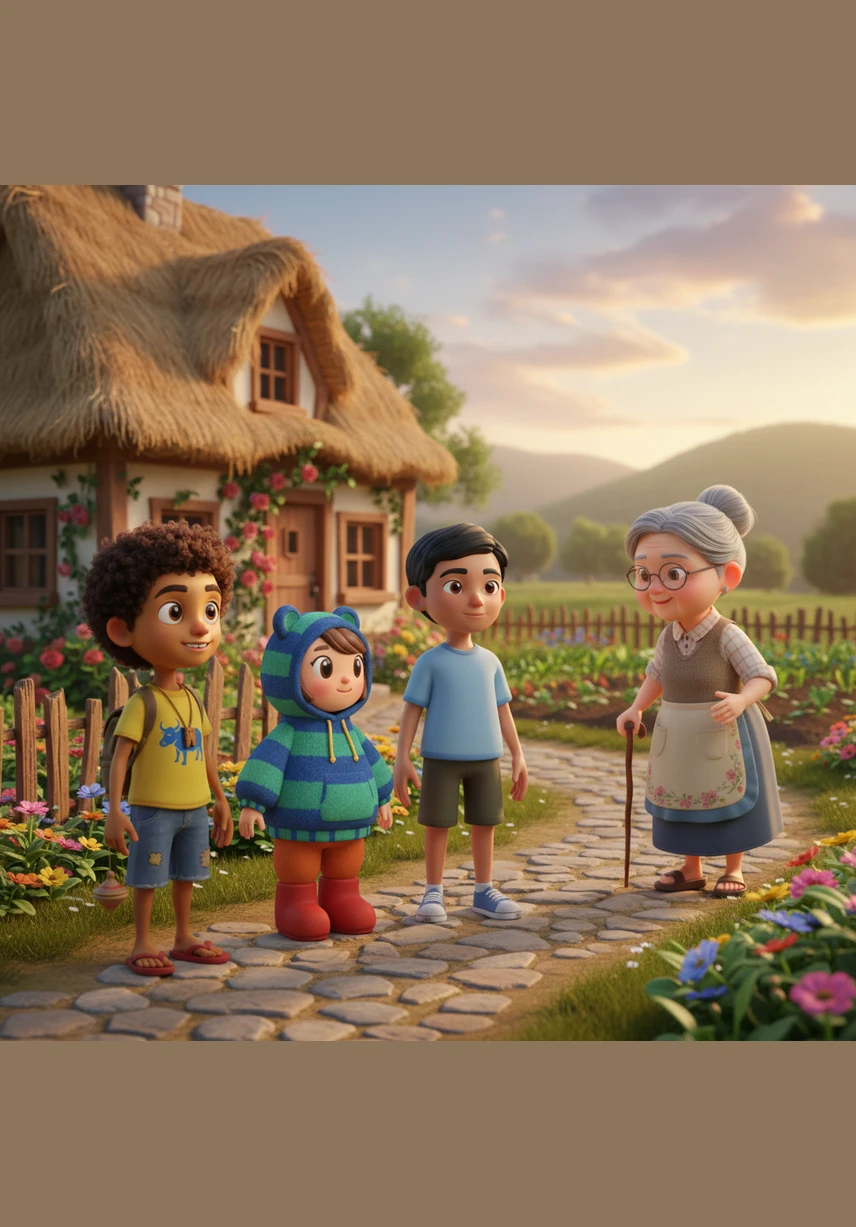 Pagdating sa Masbate, sinalubong sila ng mahigpit na yakap nina Lolo at Lola sa kanilang malawak na bakuran. Naglaro ang mga bata sa damuhan, kumain ng masasarap na pagkain, at nakatanggap pa ng munting regalo para sa kanilang pag-aaral.