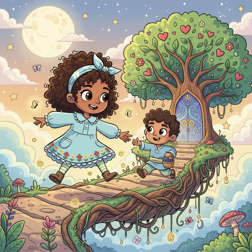 Leia and Meeran: The Magic of Love and the Fragrance of Return - 童话故事