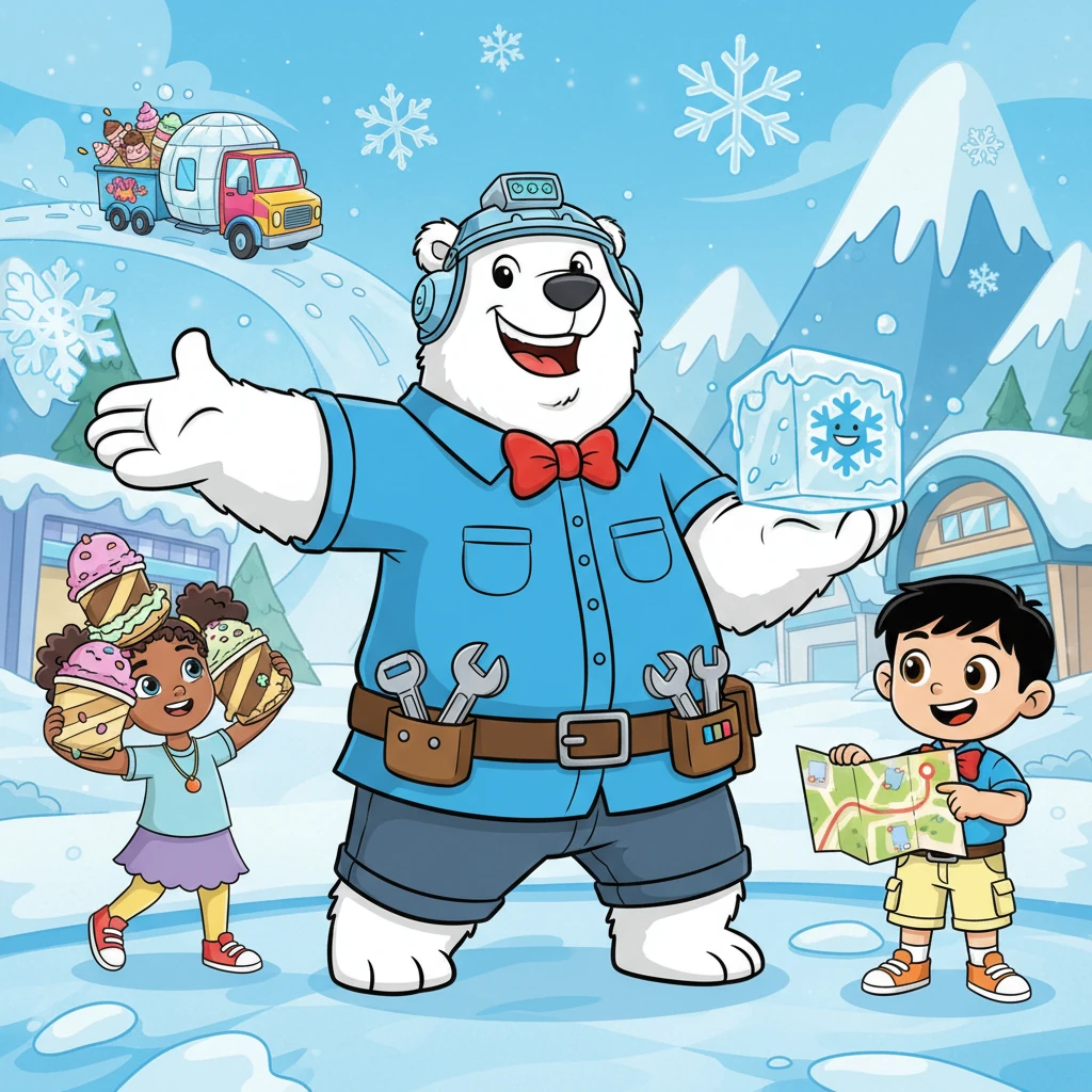Freezy Bear's Frosty Fix-Up! - adventure