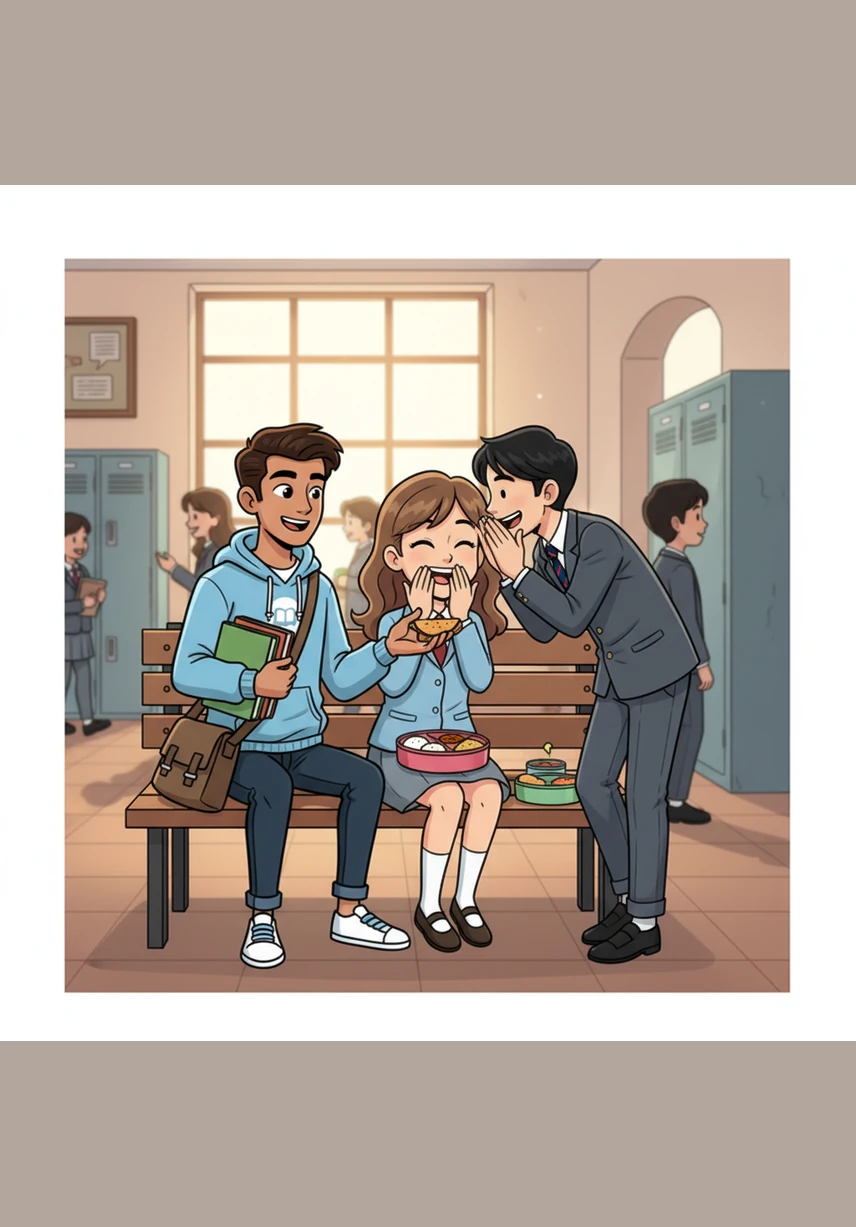 Days turn into weeks as the two become inseparable, sharing tiffin boxes during lunch and whispering during long lectures. Their laughter echoes in the hallways, turning the ordinary school days into a series of cherished memories.