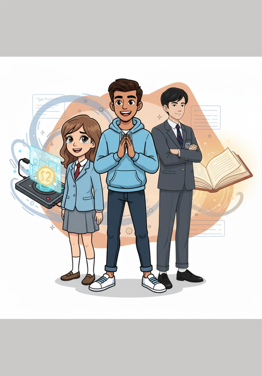 Arjun opens his notebook to find a small, folded note tucked between the pages that says distance cannot change the way they feel. A small smile touches his lips as he realizes that their love is a story that doesn't end with a goodbye.