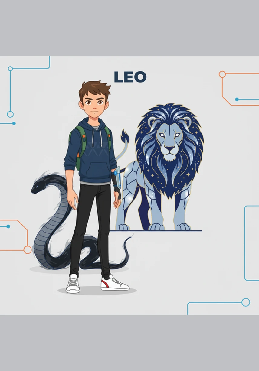 The spirit lion whispered into Leo's mind, telling him that the mask only unlocks the courage that was already in his heart. With newfound confidence, Leo let out a mighty roar that shook the very ground beneath his feet.