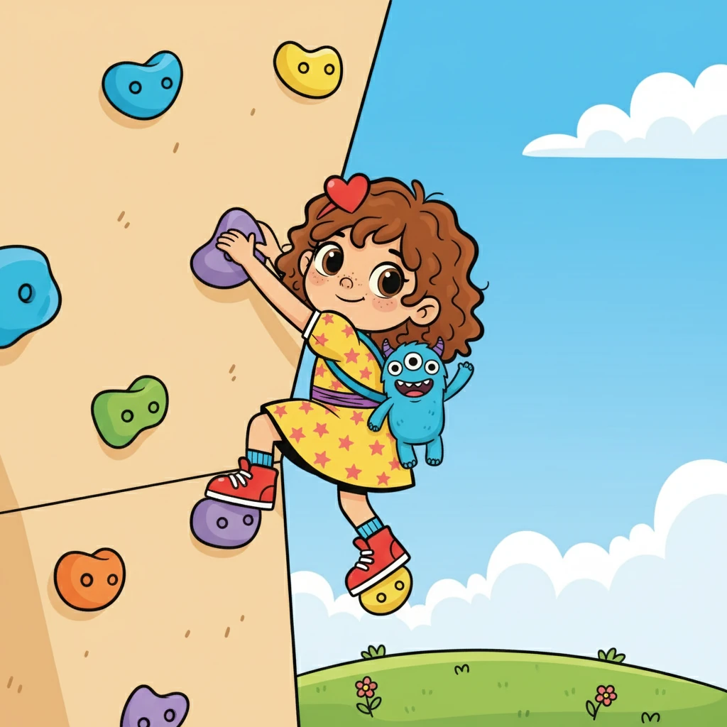 Sofia entendia que medos são normais, mas com amor e passos pequenos, é possível superá-los. Ela se sentia forte e confiante. A experiência transformou a forma como ela via os desafios.