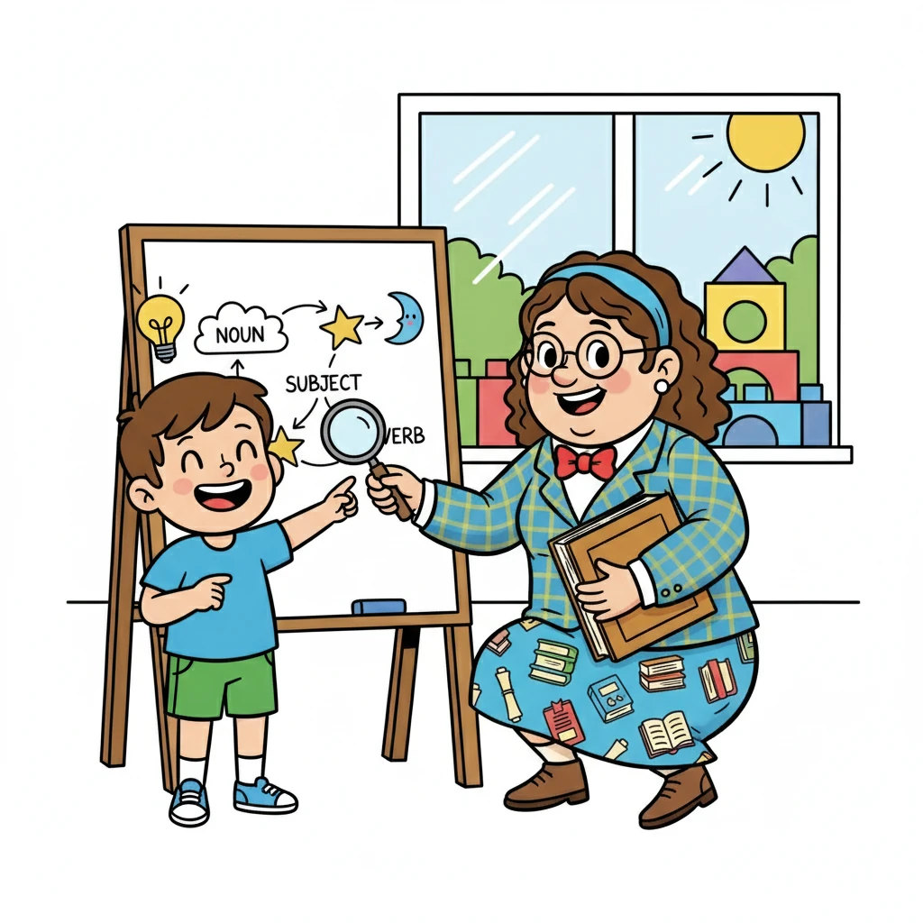 One day, a student, Liam, struggled with a particular grammar concept. Anya took extra time to explain it, using different examples and encouraging him. Liam's face lit up with understanding.