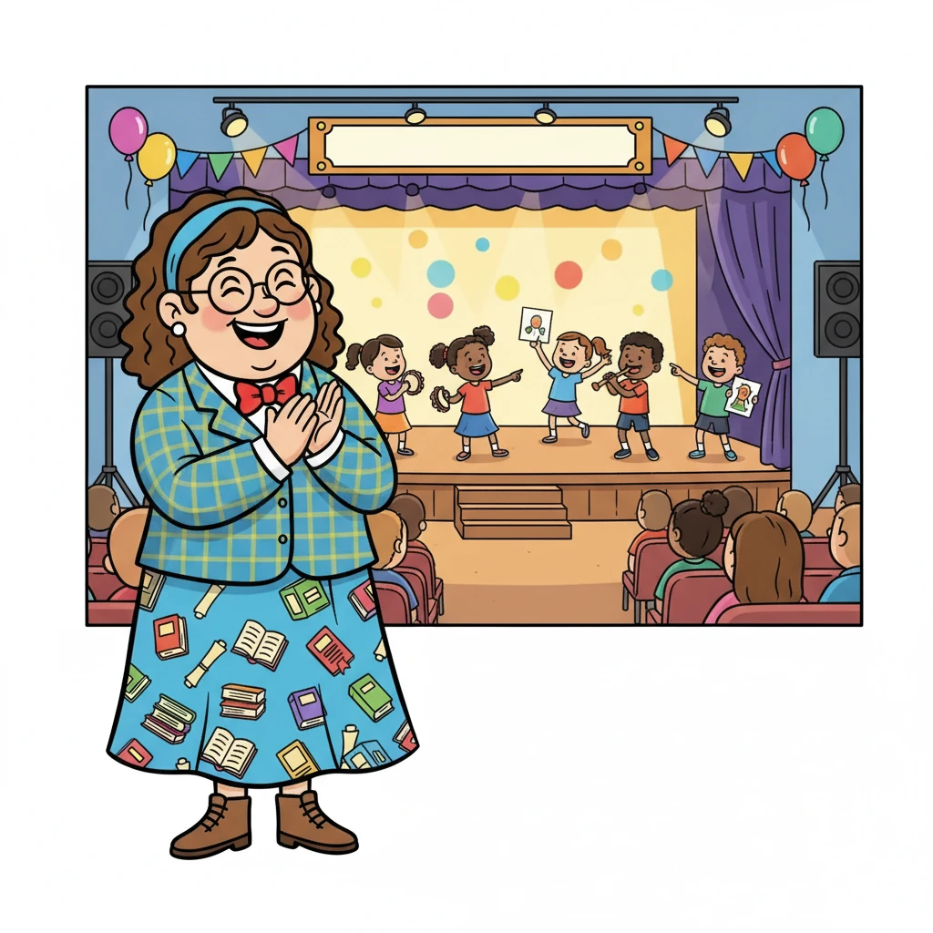 On the day of the talent show, the students put on a fantastic display of their talents. Anya beamed with pride as they sang, danced, and shared their stories with the audience. It was a celebration of their hard work and friendship.