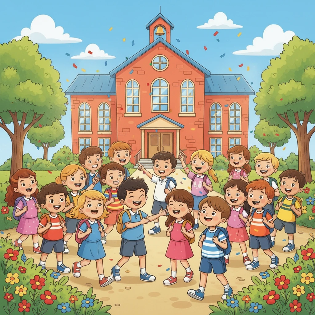Alla fine della giornata, tutti, compreso Giuseppe, si sentirono più vicini, più consapevoli e più felici, pronti per un nuovo anno scolastico pieno di scoperte ed emozioni.