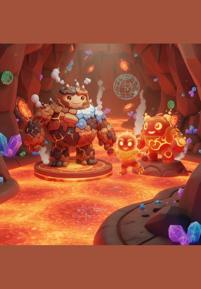 Deep beneath the cool green grass and sturdy trees, Iggy the Ember lived in a world of glowing warmth. He was a tiny spark of energy waiting to see what lay far above his subterranean home.