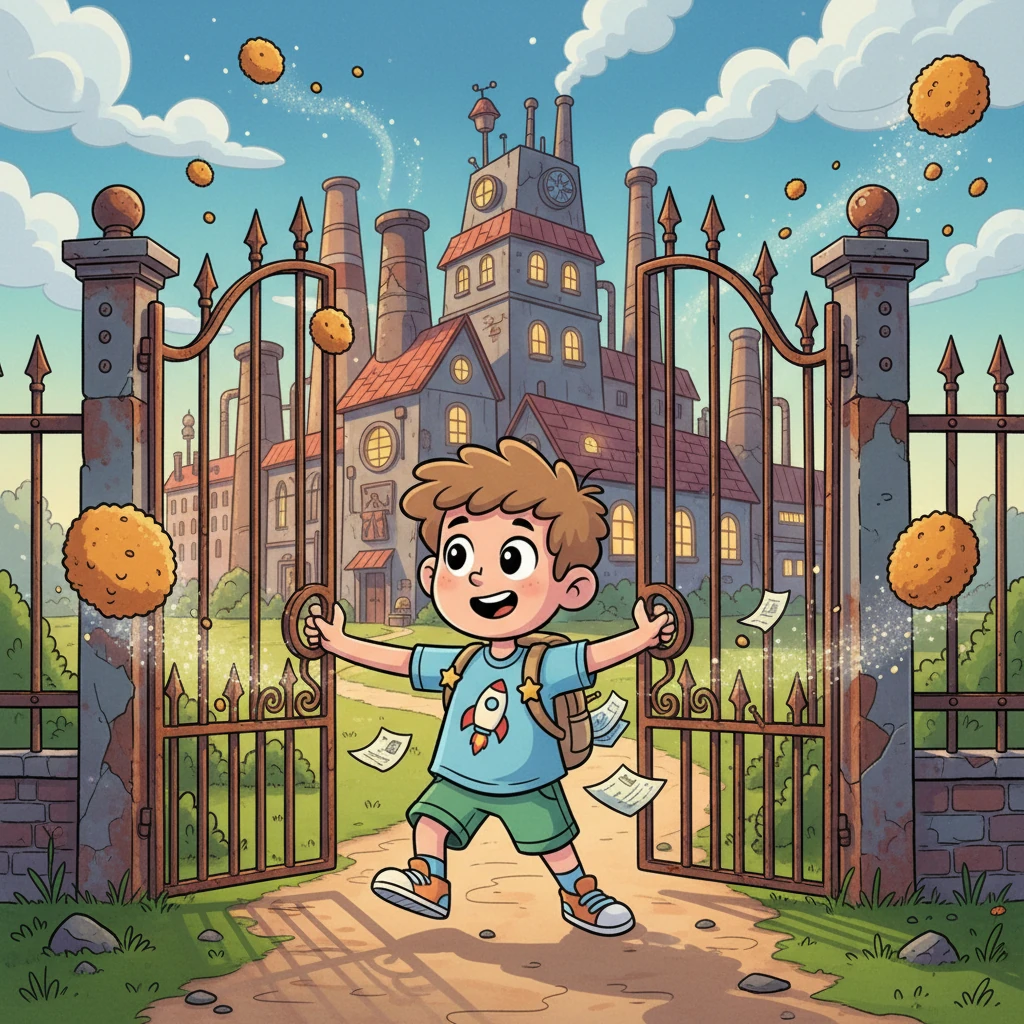 Rik en het Mysterie van de Krokettenfabriek - adventure