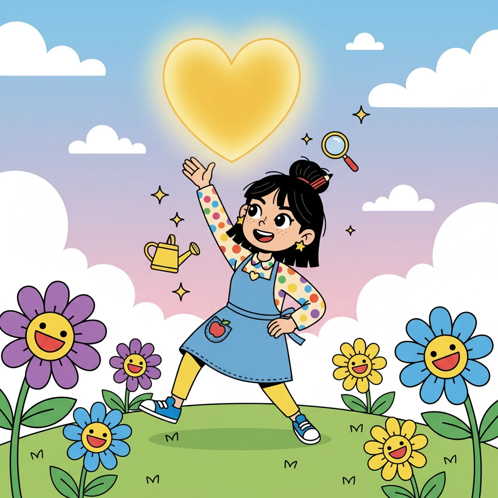 As the storybook closed, Ms. Mei knew she wanted to be like the teachers. She decided to be kind, helpful, and always strive to learn and grow. Ms. Mei understood that everyone can make a positive impact on the world.