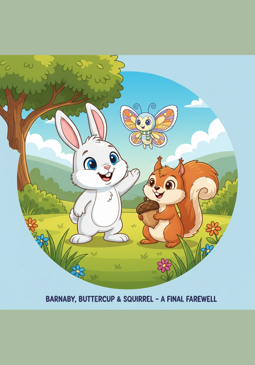 Barnaby smiles and waves his paw, inviting every child to pick up their favorite colors and join him. The whole world is a beautiful map of lines and shapes, ready to be brought to life by a creative and happy hand.