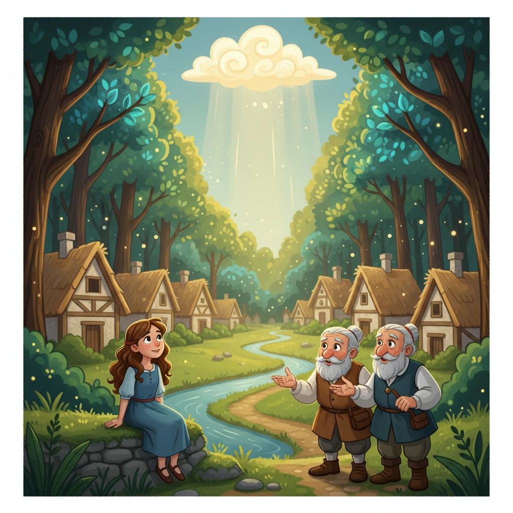 Create a storybook for 9 year old girl how Christian make friends
