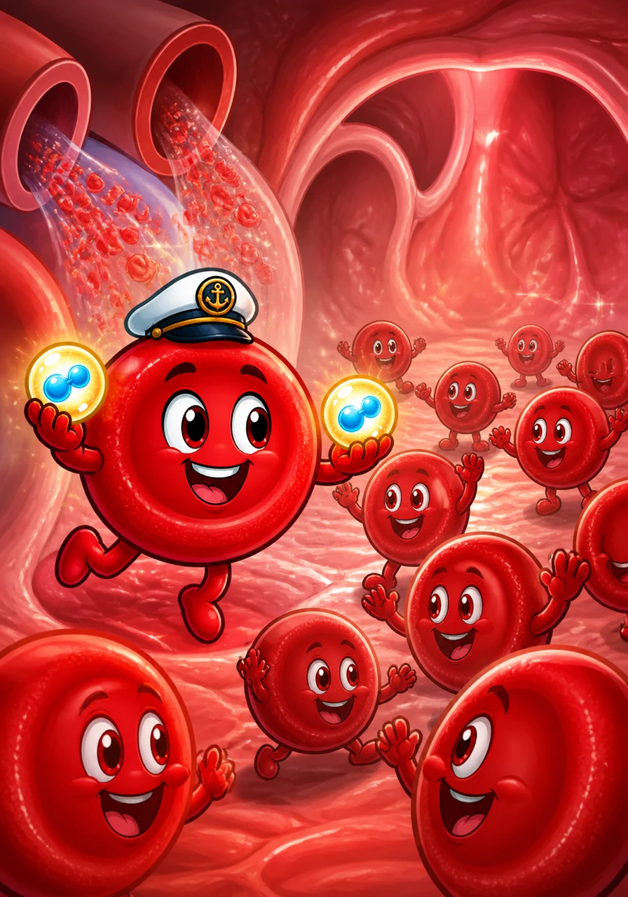 Recharged and energized, Hemo sails through the Pulmonary Veins and enters the Left Atrium. This chamber is bright and welcoming, filled with other high-energy cells ready for their big mission.