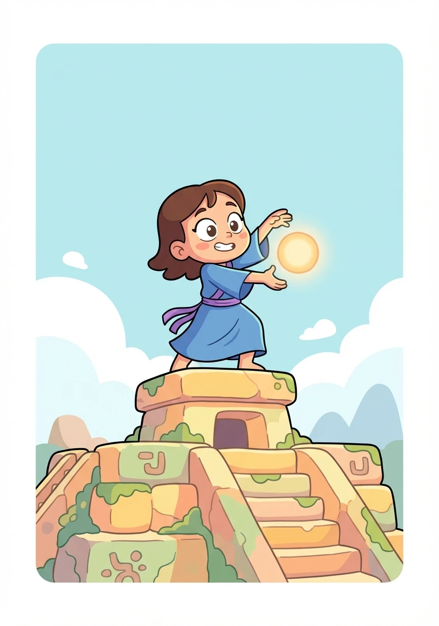 Байлин стояла на вершине древнего храма, готовая к ритуалу перерождения. Ее сердце билось от страха и надежды, ведь она знала, что ее жизнь изменится навсегда.