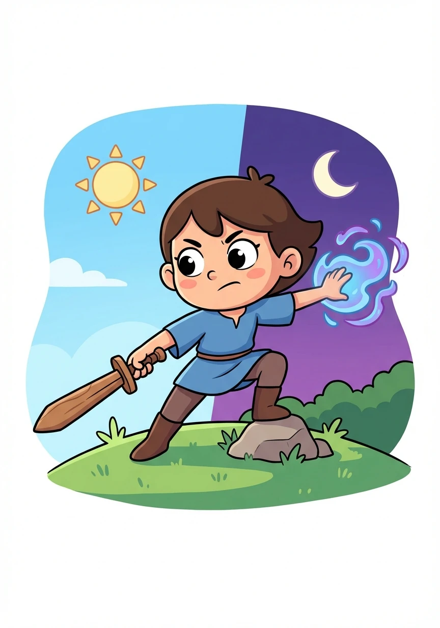 Байлин тренировалась день и ночь, оттачивая свои навыки владения мечом и магией. Она знала, что ей нужно быть готовой к битве.