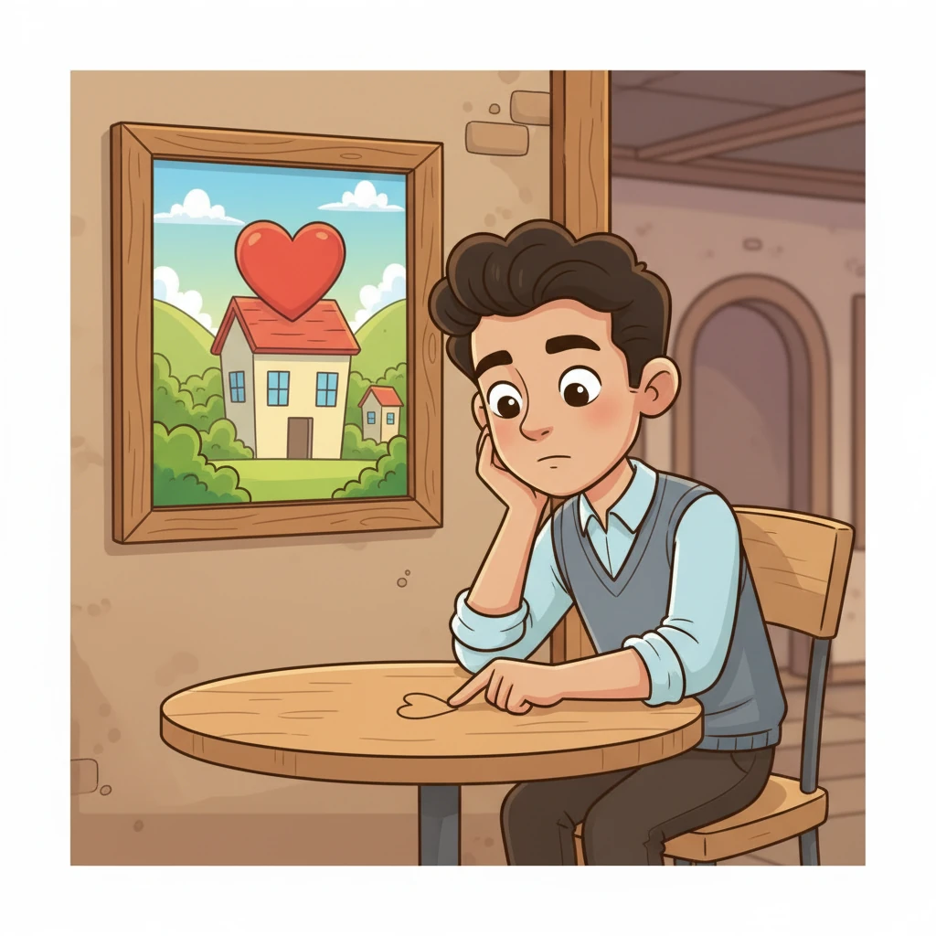 يجلس ياسين، طالب جامعي ذو قلب كبير، في مقهى هادئ، يمرر عيناه على إعلان عن جمعية SOS. يتساءل في نفسه: "هل يمكنني حقًا أن أحدث فرقًا، ولو كان صغيرًا جدًا؟" تبدو فكرة المساعدة جذابة لكنها تحمل بعض الغموض.