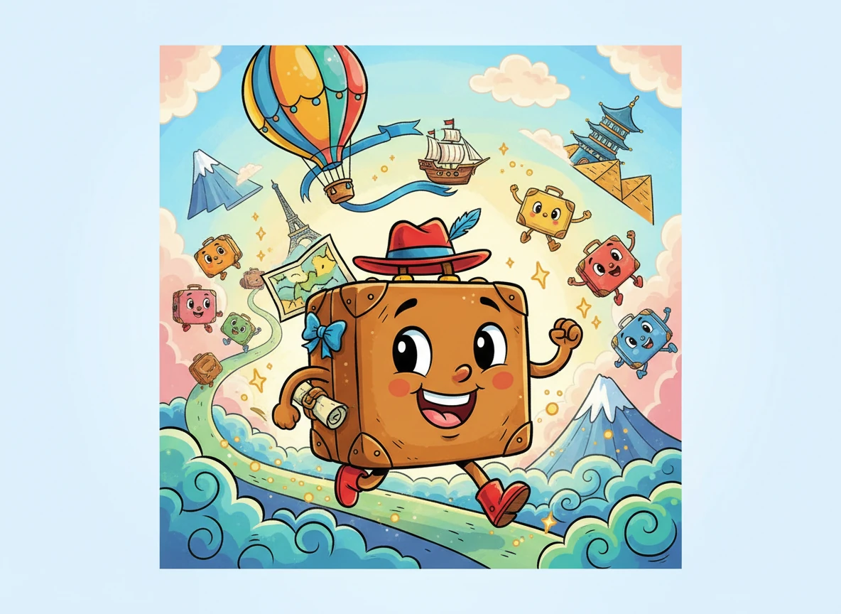 Большое Приключение Маленького Чемоданчика - Travel journals