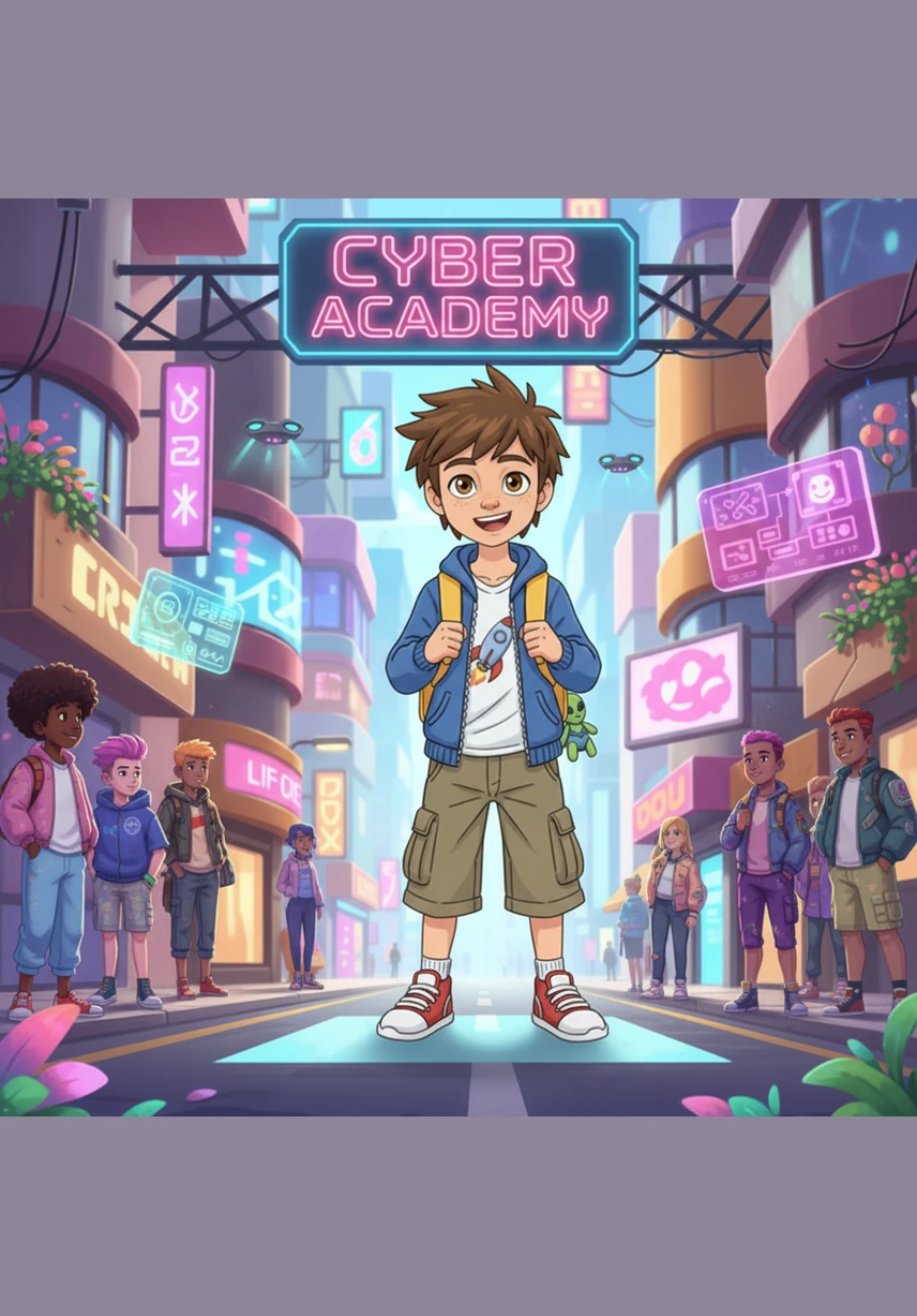 وصل الطلاب إلى ساحة المدرسة، وكان المعلم يقف عند الباب يستقبلهم بكلمات طيبة وابتسامة ترحيبية. شعر سامي بالحماس وهو يلقي التحية على معلمه، مستعداً لبدء يوم دراسي جديد مليء بالمعرفة.