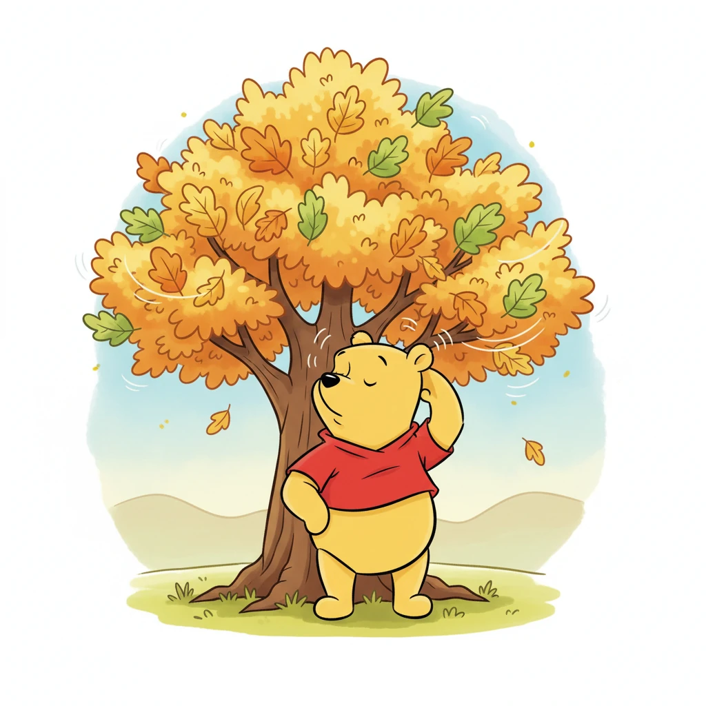 Then he listened to the leaves, who were very busy whispering secrets to each other in the gentle breeze. They sounded like a tiny, rustling choir. Barnaby closed his eyes, imagining what important things the leaves might be discussing.