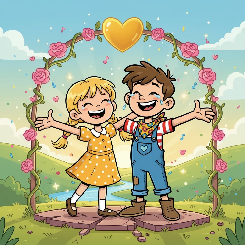 Il destino, crudele, gioca un brutto scherzo ai due innamorati. Un finale inaspettato, tra risate e lacrime, ci ricorda che l'amore, a volte, può superare anche le avversità più grandi, lasciandoci un insegnamento eterno.