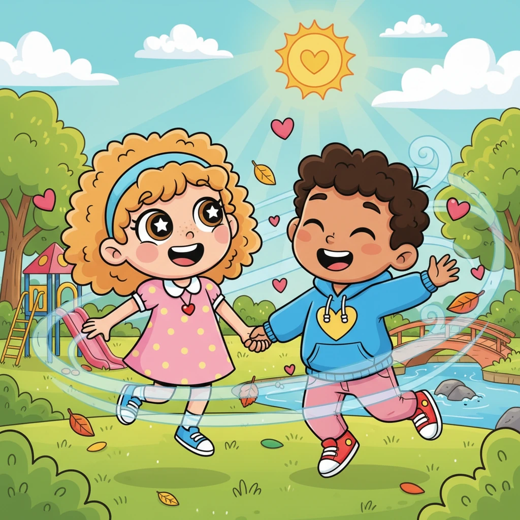 The Whispering Wind and Two Hearts - love