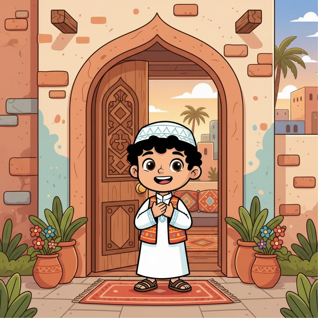 عاد وسام إلى منزله بقلب سعيد. أدرك وسام أهمية صلة الرحم، وأقسم على زيارة جدته باستمرار. عرف وسام أن العائلة هي كنز لا يُقدّر بثمن.