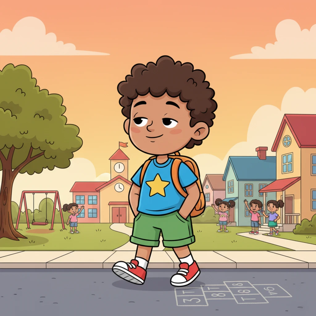 As the school day ended, Leo walked home, feeling happy and a little tired. He thought about the park, the school, and all the wonderful people he met. His community was full of amazing places and friends, making every day an exciting journey.