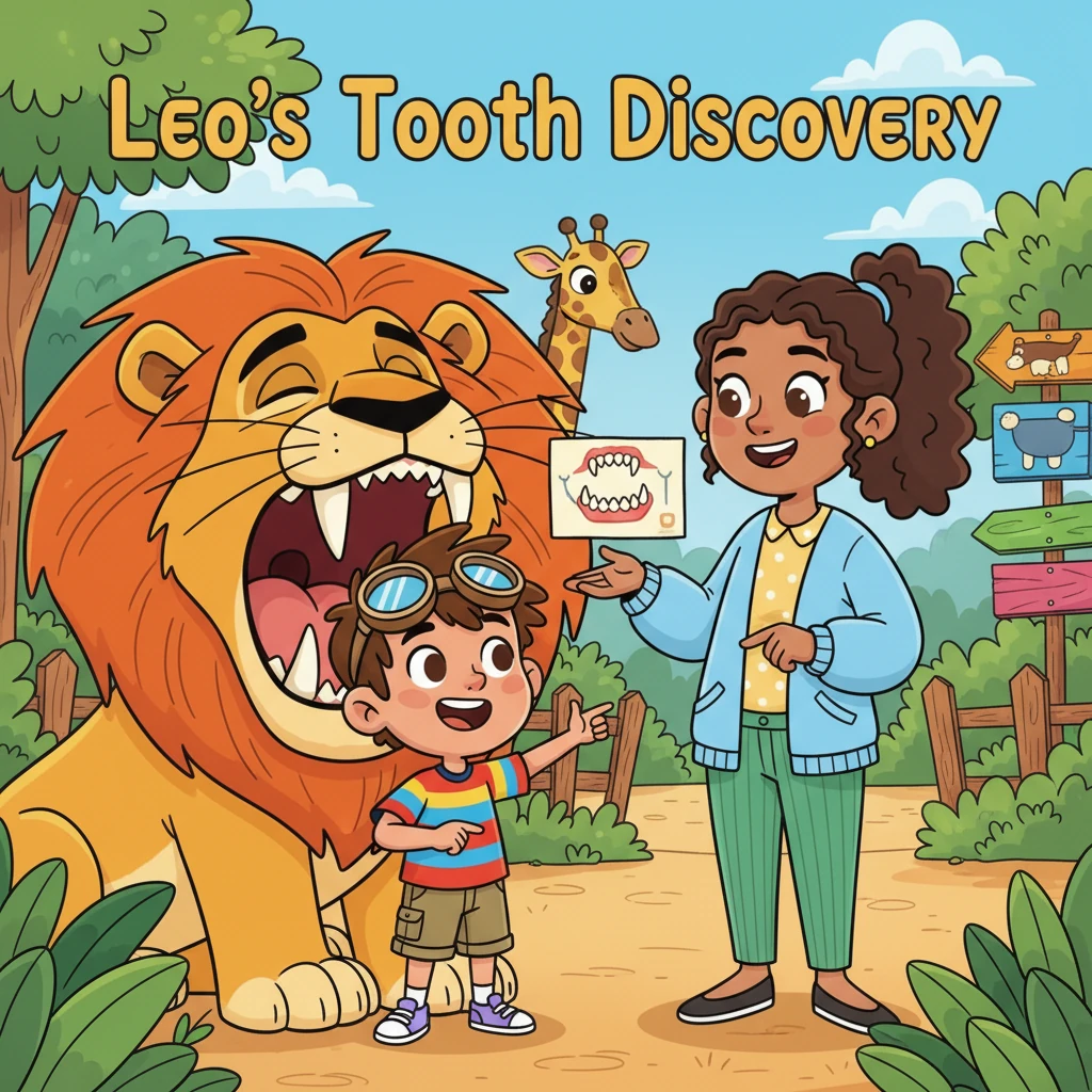 Leo's Tooth Discovery - Educational stories